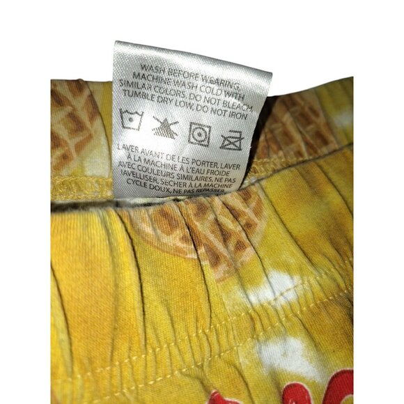 Kellogg's Eggo Men's Pajama Pants Large | Fun Waffle Print | 100% Cotton - Picture 2 of 5